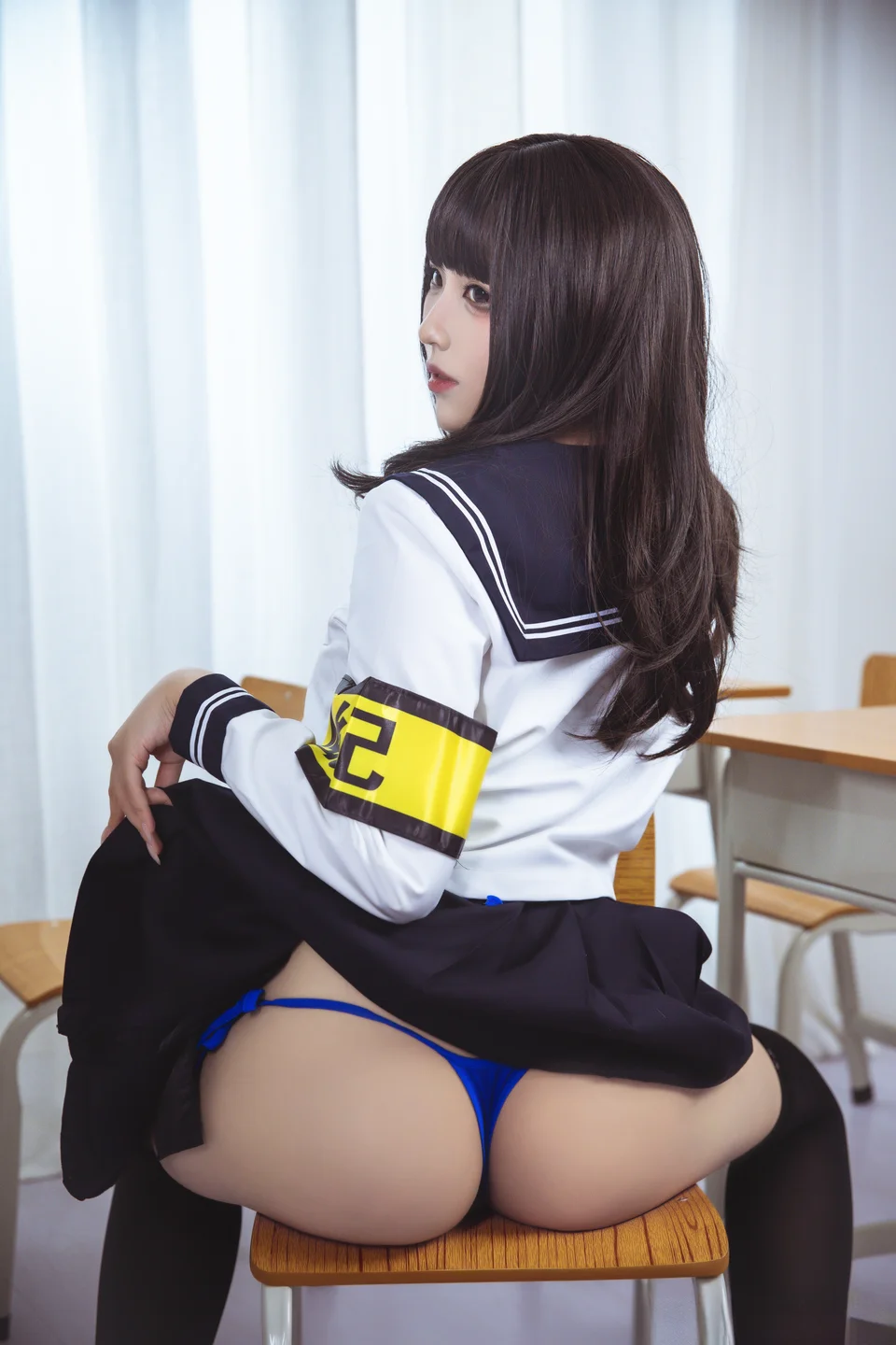 以理服人藜藜子 - No.004 风纪委员 [37P-390MB] tg@simisebaisi 【丝足阁】018.webp